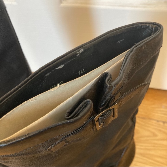 SOLD! Calvin Klein leather boots, 4” heel, size 7 - Picture 4 of 14